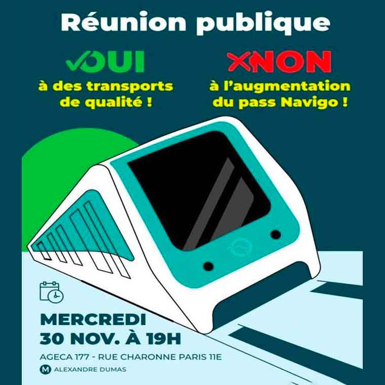 Lire la suite à propos de l’article Réunion publique sur les transports en commun