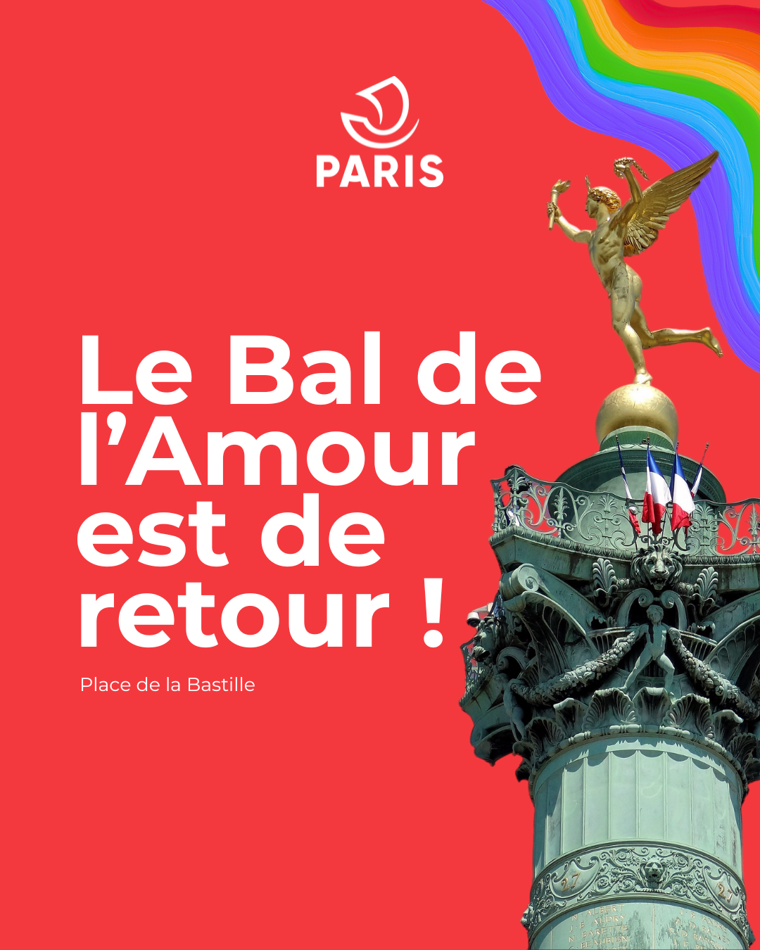 You are currently viewing Le Bal de l’Amour 2025 : une célébration vibrante de l’amour et des fiertés sur la place de la Bastille