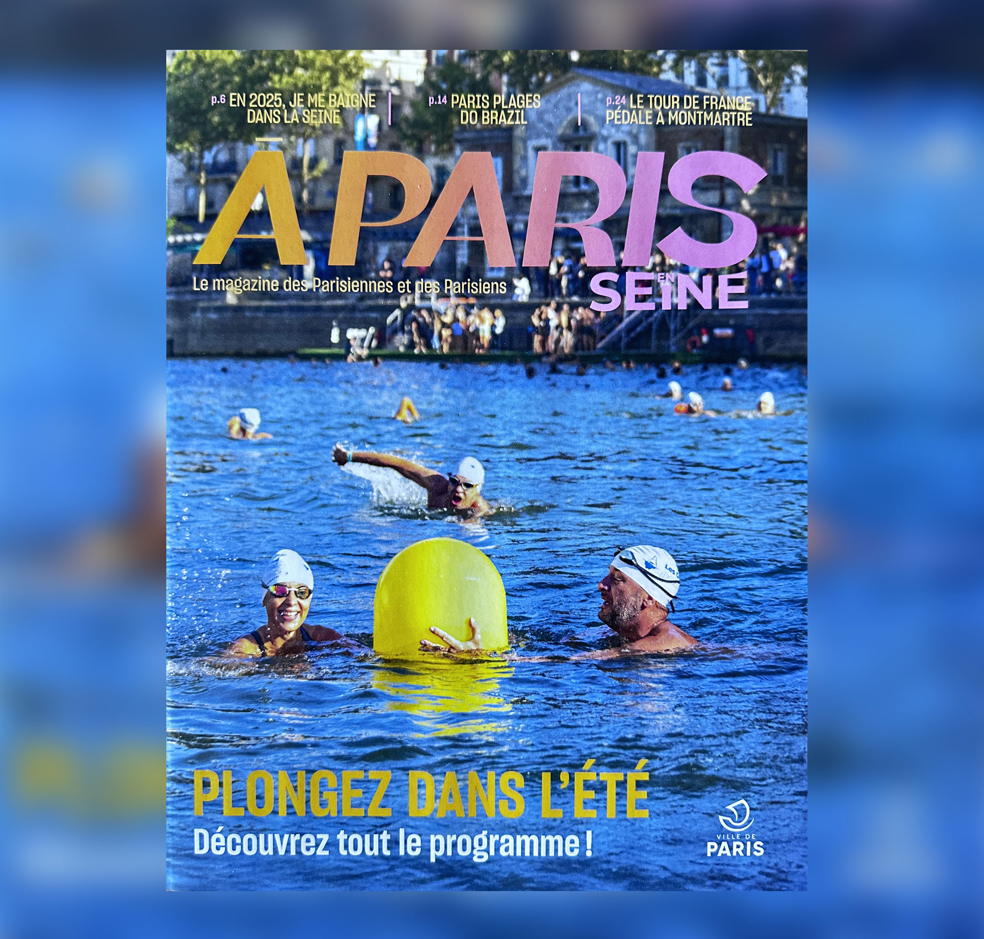 Lire la suite à propos de l’article Baignade dans la Seine : promesse tenue ! 